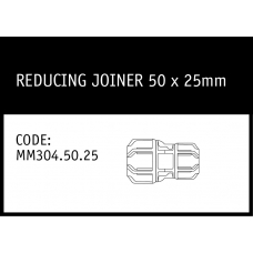 Marley Philmac Reducing Joiner 50 x 25mm - MM304.50.25